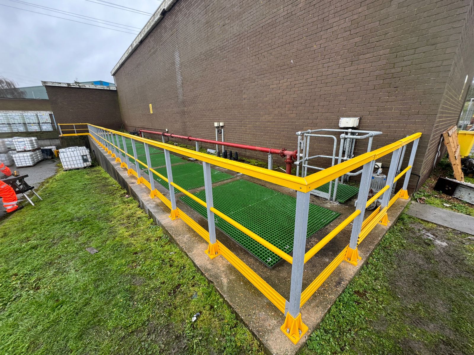 GRP Handrailing Works: A Revolution at Cliff Quay - Jones Site Services