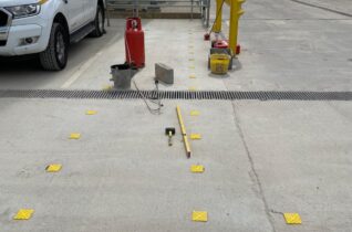 Ensuring Pedestrian Safety with Custom Road Stud Installations at Jones Site Services & Installations