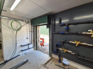 Plastic Pipework Install at Bamford WTW