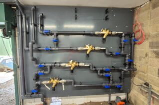 Plastic Pipework Install at Bamford WTW