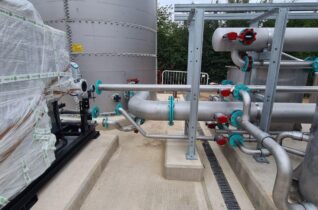 Installation of Sand Filters, Associated Pipework and Pump Skid