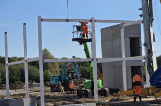 Steelwork Installation Project – Bicester