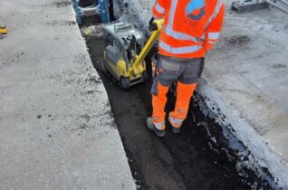 Drainage Infrastructure Works Progress at Biffa, St Helens